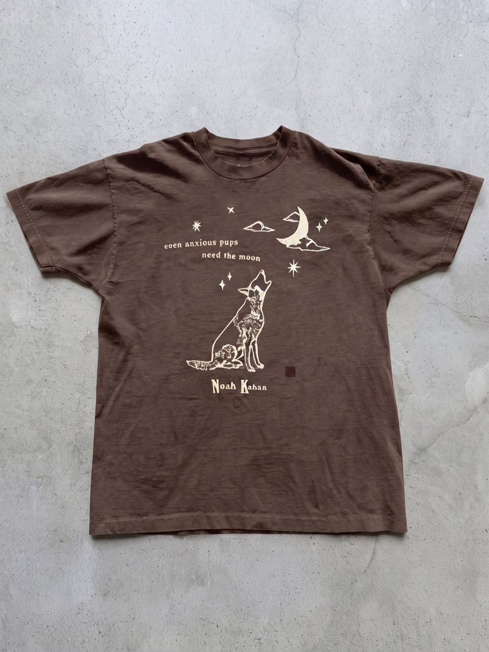 Gildan 'Even Anxious Pups Need the Moon'
Brown Graphic Tee